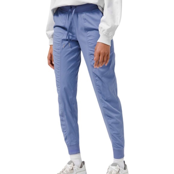 lululemon athletica Pants - Lululemon Dance Studio Jogger Pants Blue Water Drop Pant Unlined Women’s Size 0
